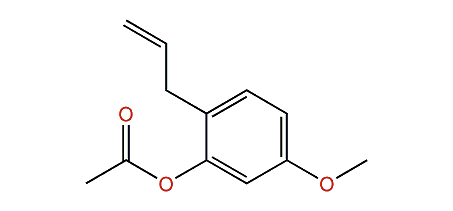 2-Allyl-5-methoxyphenyl acetate